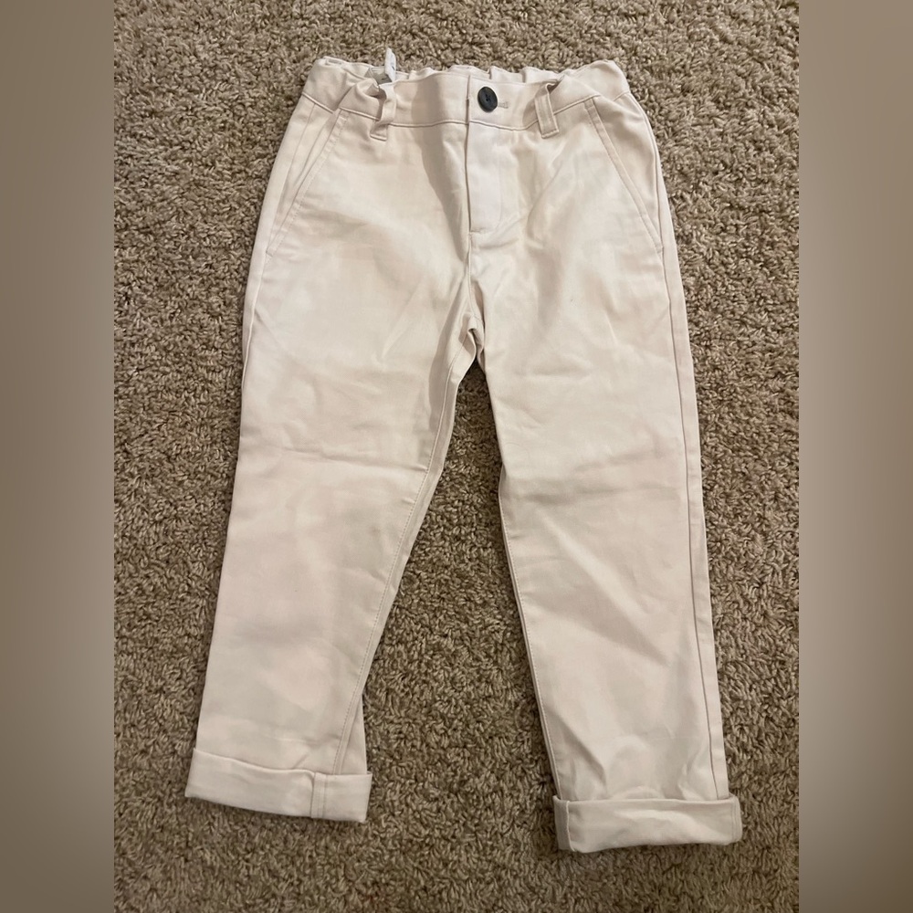 Cat & Jack Boys Stone Beige Pants Sz 6 Matching Blazer (previous post)